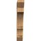 Ekena Millwork Balboa Slat Rough Sawn Bracket, Western Red Cedar, 4"W x 22"D x 26"H BKT04X22X26BOA06RWR - alternate 4